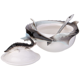 Lefard Икорница с ложечкой ОСЁТР 12,5*11 см, 58-270