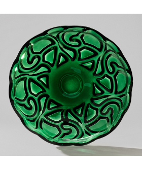 Lefard Блюдо сервировочное  ELEGIA EMERALD 32Х4,5 см. 695-074
