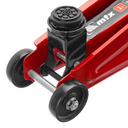 Matrix Домкрат гидравлический подкатной, 2 т, 135-320 мм, в пласт. кейсе  51083