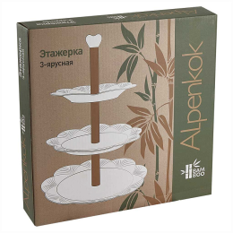 ALPENKOK Этажерка 3-х ярусная DECO AK1-0011