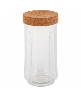 DELTA Банка для сыпучих продуктов Sugar&Spice Rosemary 1,1 л SE105810996 с пробковой крышкой