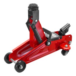 Matrix Домкрат гидравлический подкатной, 2 т, 135-320 мм, в пласт. кейсе  51083