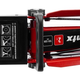 Matrix Домкрат гидравлический подкатной, 2 т, 135-320 мм, в пласт. кейсе  51083