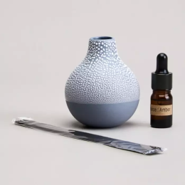 Lefard Диффузор ароматический Жемчужина 7.5*7.5*9,7см (масло и палочки в комплекте) 374-159