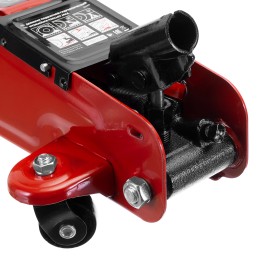 Matrix Домкрат гидравлический подкатной, 2 т, 135-320 мм, в пласт. кейсе  51083