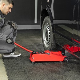 Matrix Домкрат гидравлический подкатной, 3 т, 192-532 мм, SUV 51084