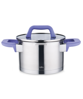 LARA Кастрюля 2,0л ЛАВАНДА LR02-251 LARA Кастрюля 2,0л ЛАВАНДА LR02-251