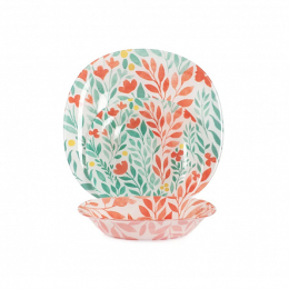 LUMINARC Набор столовый Carina Alvis Red Элвис Ред, 18 предметов SQ907458