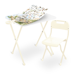 НИКА Комплект детской складной мебели КА3/Ж В мире животных