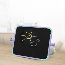 НИКА Доска знаний настольная двусторонняя НДЗ/Ц цветной