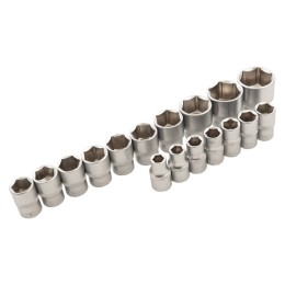 Сибртех Набор инструментов 108 предметов, CrV, 1/2", 1/4"  13511