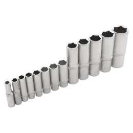 Сибртех Набор инструментов 108 предметов, CrV, 1/2", 1/4"  13511