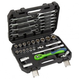 Сибртех Набор инструментов 32 предмета, CrV, 1/2" 13527