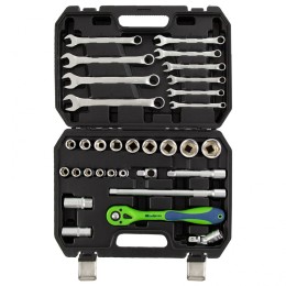 Сибртех Набор инструментов 32 предмета, CrV, 1/2" 13527