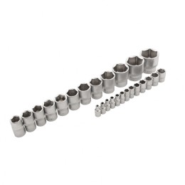 Сибртех Набор инструментов 82 предмета, CrV, 1/2", 1/4" 13514