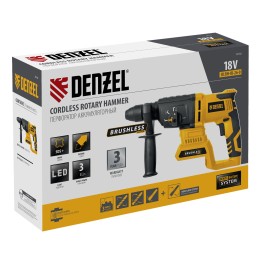 Denzel Перфоратор аккумуляторный BLRH-IB-26-0 Li-Ion, 18 В 26702