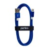 Кабель PERFEO для iPhone, USB - 8 PIN (Lightning), синий, длина 3 м.