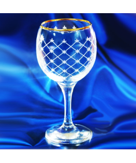 GLASSTAR Набор фужеров Бистро 260 мл 6 штук декор Соната 44411/832/Р/Т