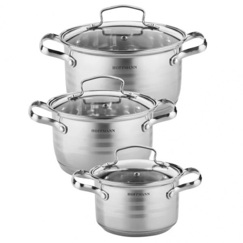 Набор кастрюль HOFFMANN 6пр. НМ 5104