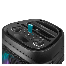 SVEN Аудиосистема для вечеринок с Bluetooth, караоке и FM-радио PS-800
