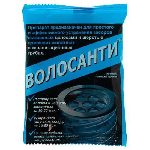 Пенный очиститель труб Волосанти 50 гр 105734-SK