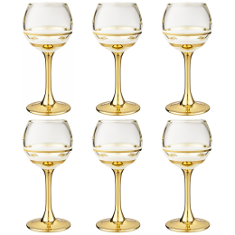 Lefard Набор из 6-ти рюмок LINE GOLD 65 мл 194-932