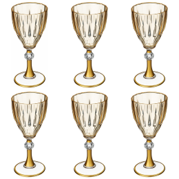Lefard Набор бокалов DECORES CROWN 6 шт 245 мл 197-1000