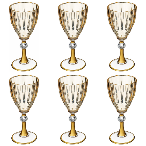 Набор бокалов DECORES CROWN 6 шт 245 мл 197-1000