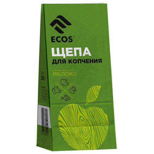 Щепа для копчения из фруктовых пород ЯБЛОНЯ, 200г. 107329-SK