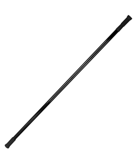 Карниз для ванной, алюминий, цвет: черный, длина: 1,1-2 м 109494-SK