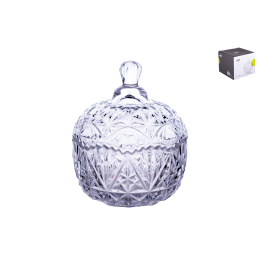 КОРАЛЛ Ваза сервировочная с крышкой 10х13х5.5см 7942