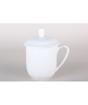 КОРАЛЛ Кружка с крышкой 400мл Barista NB061