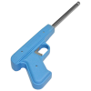 Пьезозажигалка Energy JZDD-17-LBL, пистолет, голубая 157429-SK