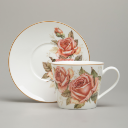 Lefard Чайная пара КОРЕЙСКАЯ РОЗА 300 мл 590-675