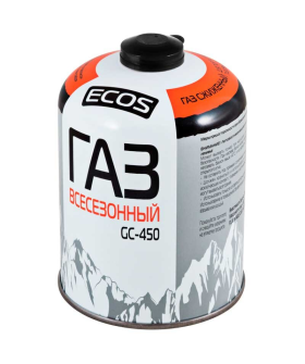 Mallony Газ всесезонный ECOS в баллоне GC-450 (резьбовой EPI-GAS, 450 г, Корея) 140541-SK