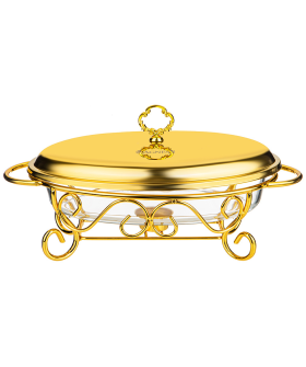 Lefard Мармит Agness овальный GOLD 2,4л 781-501