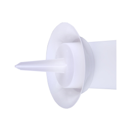 Альтернатива Ваза с КОЛЫШКОМ БЕЛАЯ М3048