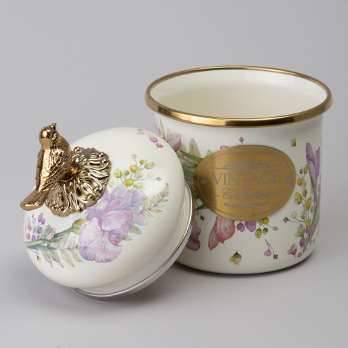 Банка для сыпучих продуктов Lefard Agness, серия IRISES, 9Х9см, 500мл. 950-580