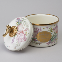 Lefard Банка для сыпучих продуктов Agness, серия IRISES, 12Х9см, 1,0л. 950-581