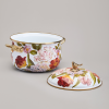 Кастрюля эмалированная Agness с крышкой, серия ФЛАНДРИЯ, 2,8л, диа.18см. 950-592