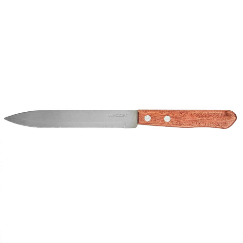 Нож 5" (12,7 см) универсальный из нержавеющей стали WOOD BE-2312/D дерево