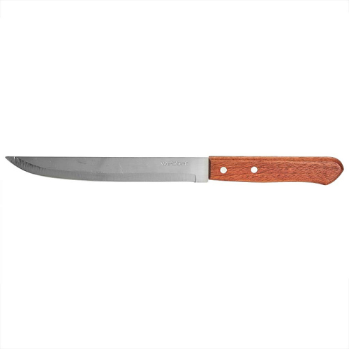 Нож для нарезки из нержавеющей стали 8" (20 см) WOOD BE-2312/С дерево