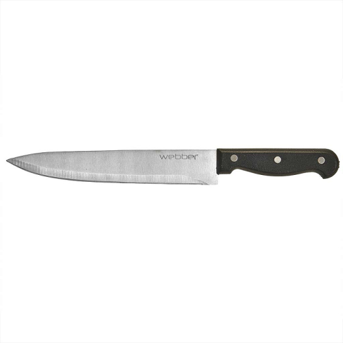 Нож 8" (20 см) большой поварской из нержавеющей стали BALANCE BE-2313/А черный