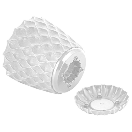 Delta Горшок для цветов InGreen Wave с дренажной сеткой и съемным поддоном 10 л, 270 мм IG650410048 белоснежный жасмин