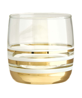 GLASSTAR Набор 6 стаканов, 310 мл LNK9370 Line Gold + краска 3