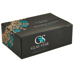 GLASSTAR Набор 6 стаканов, 310 мл LNK9370 Line Gold + краска 3