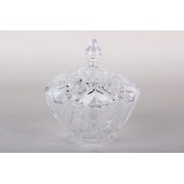 КОРАЛЛ Ваза сервировочная с крышкой 12х13.5х4.5см 8349