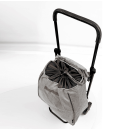 Haushalt Сумка хозяйственная на колёсах СХ1С/СК серо-коричневый джинс