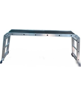 Stairs Лестница алюминиевая трансформер 3 ступени с настилом ATRN43