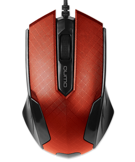 QUMO Мышь (24132) OFFICE M14 RED